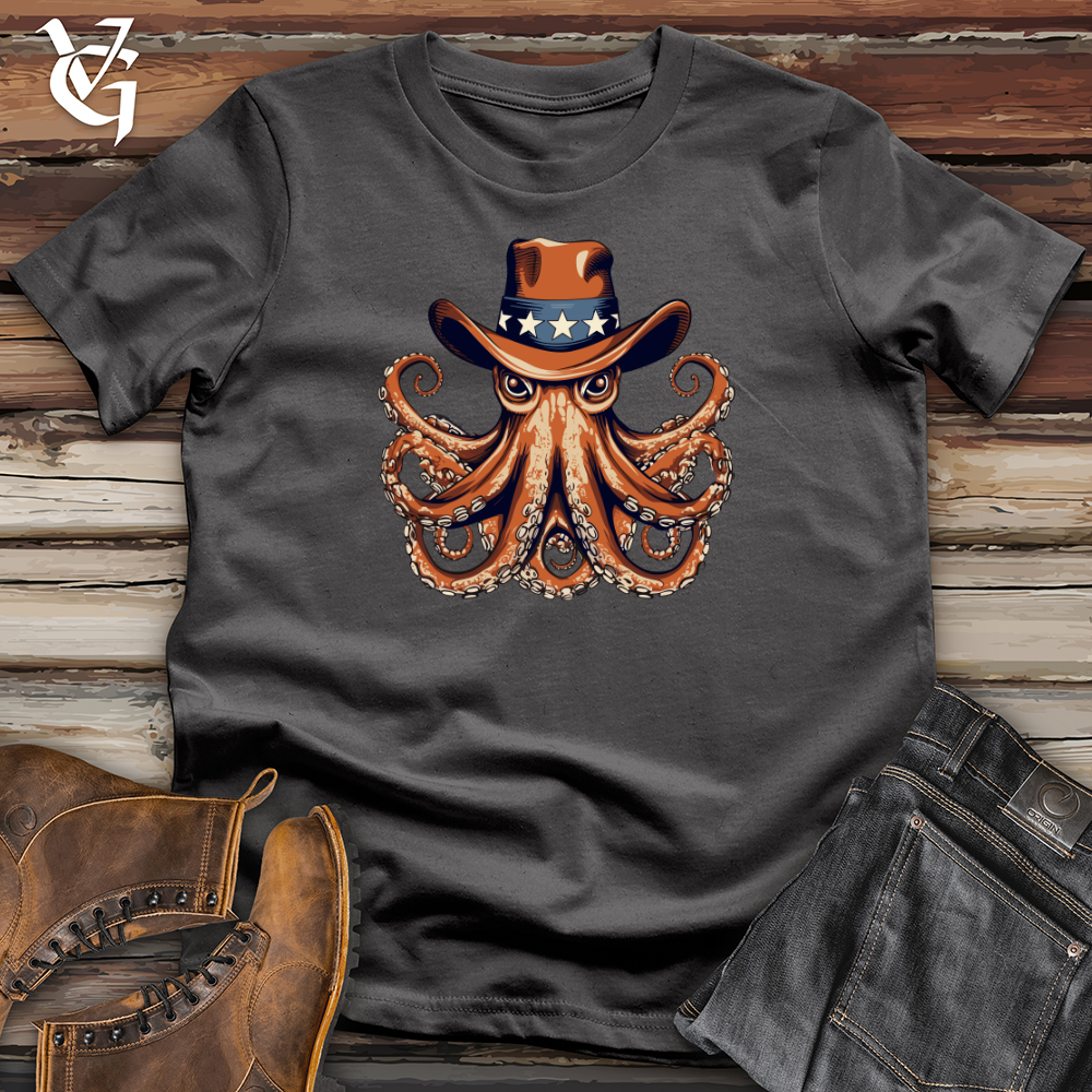 Vintage Cowboy Octopus Softstyle Tee