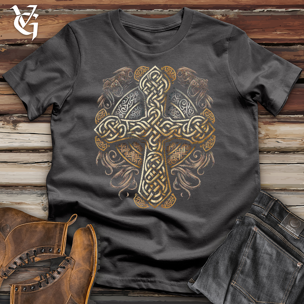 Ancient Celtic Cross Softstyle Tee