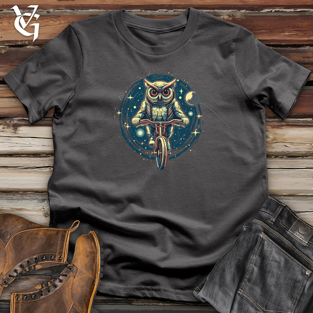 Galactic Cyclist Owl Adventure Softstyle Tee