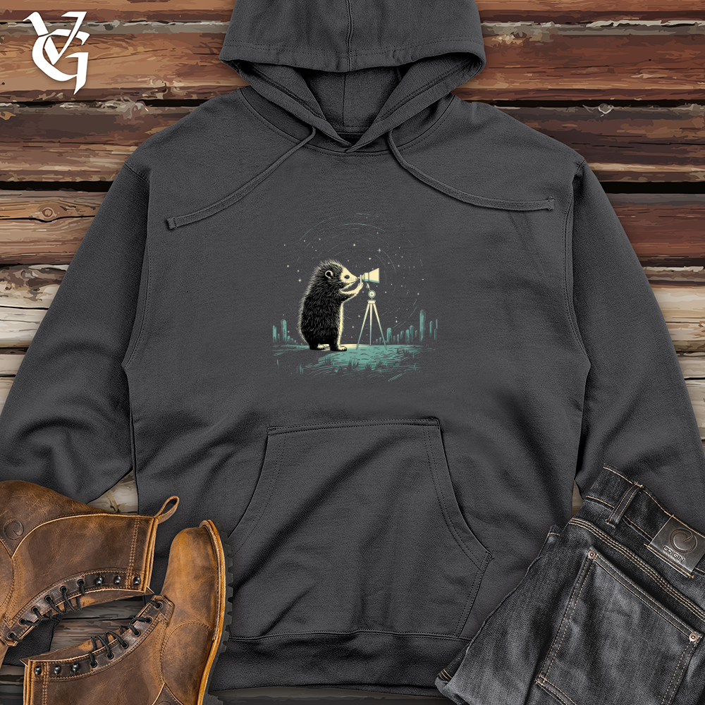 Stellar Quill Quest  Midweight Hooded Sweatshirt