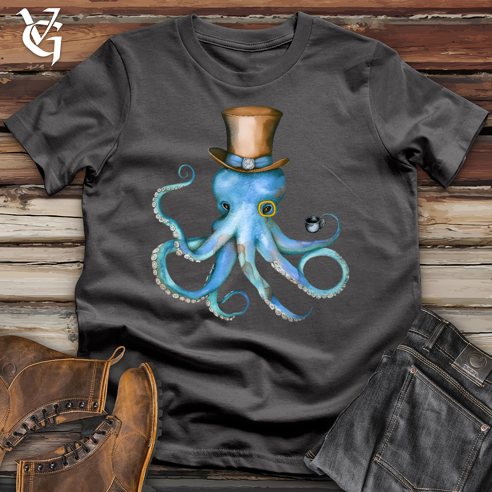 Top Hat Octopus Softstyle Tee