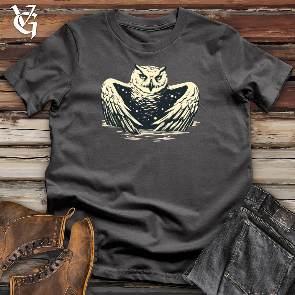Retro Frosty Owl Softstyle Tee