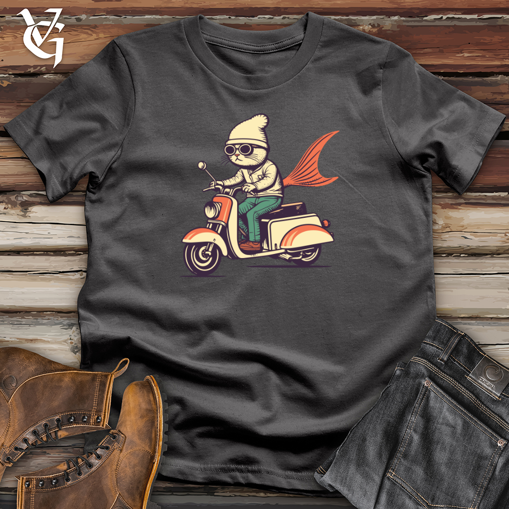 Cat Fish Scooter Adventure Softstyle Tee