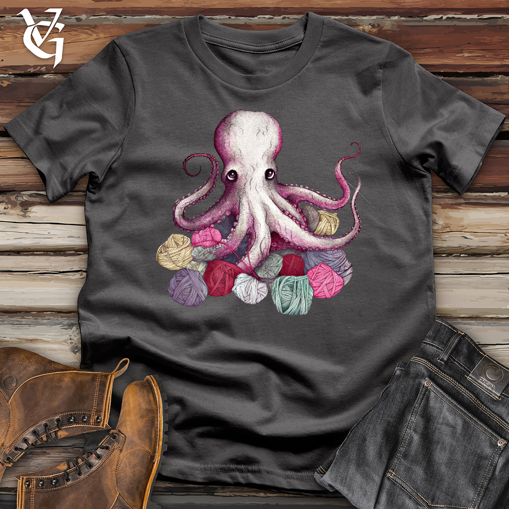 Knitting Octopus Softstyle Tee