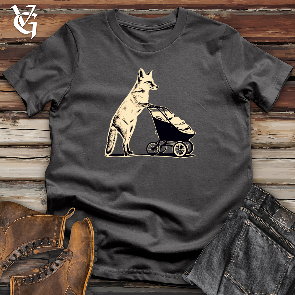 Retro Strolling Fox Softstyle Tee