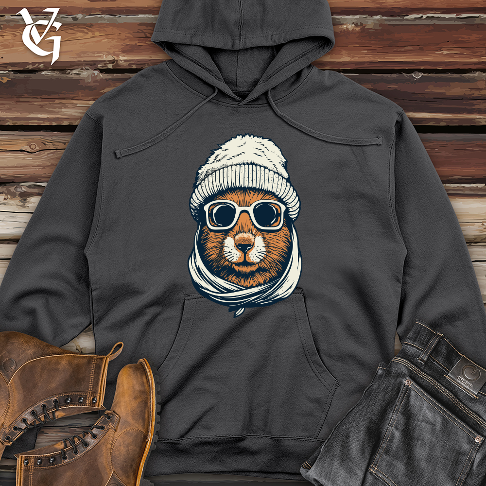 Retro Acorn Cap Midweight Hooded Sweatshirt