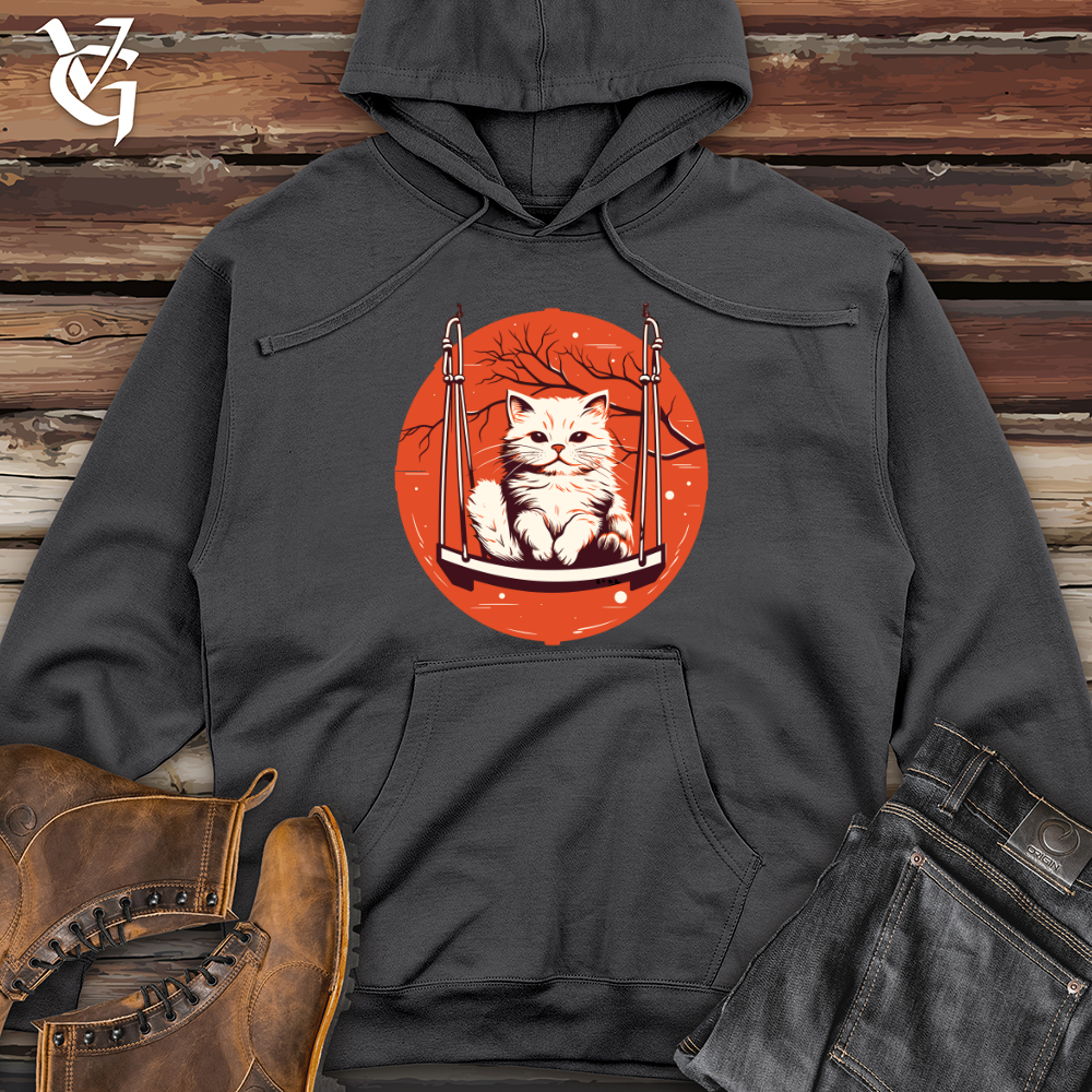 Feline Swingtime Midweight Hooded Sweatshirt