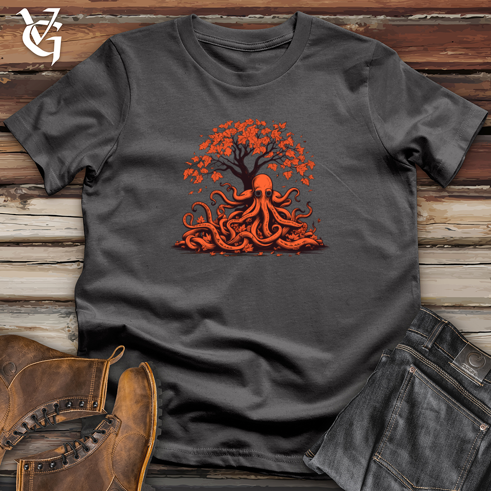 Retro Leaf Raker Softstyle Tee