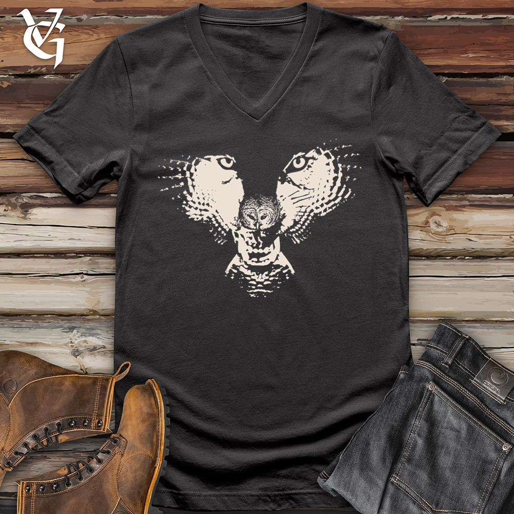 Flying Wolf V-Neck