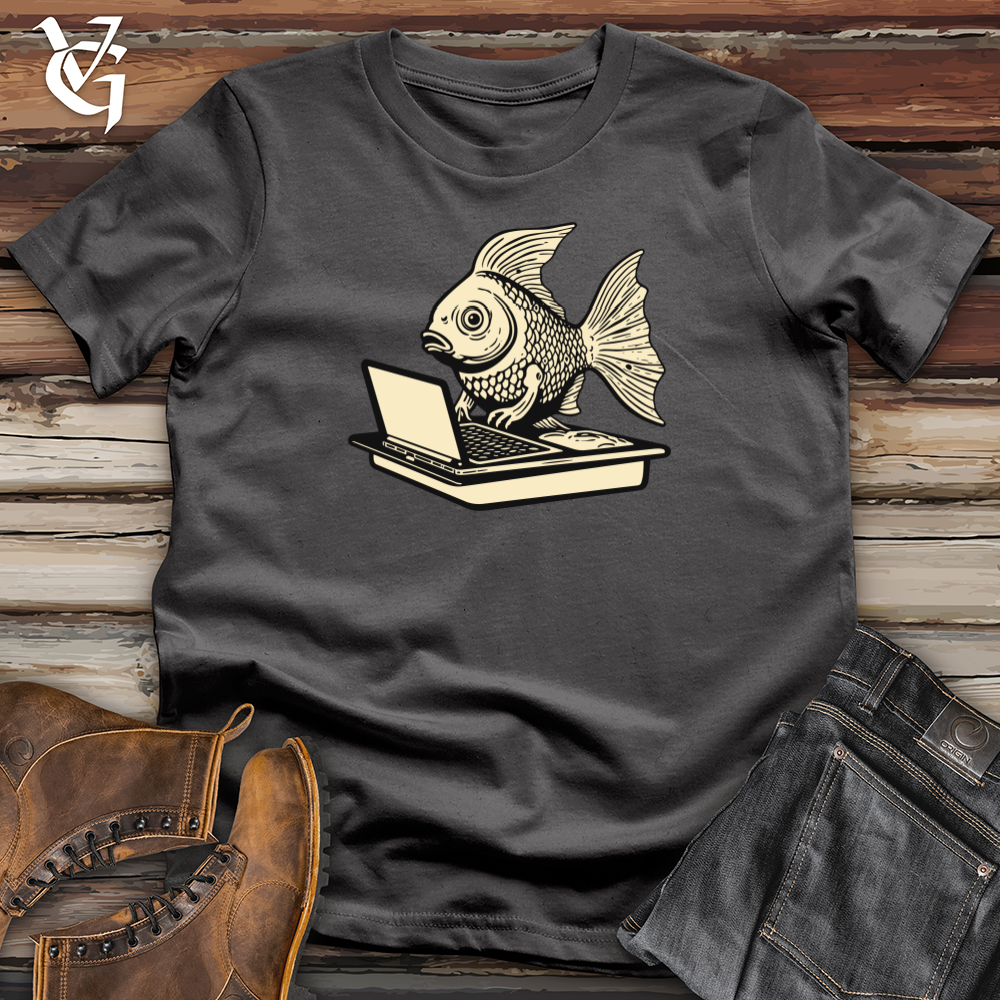 Digital Streamlined Fish Softstyle Tee