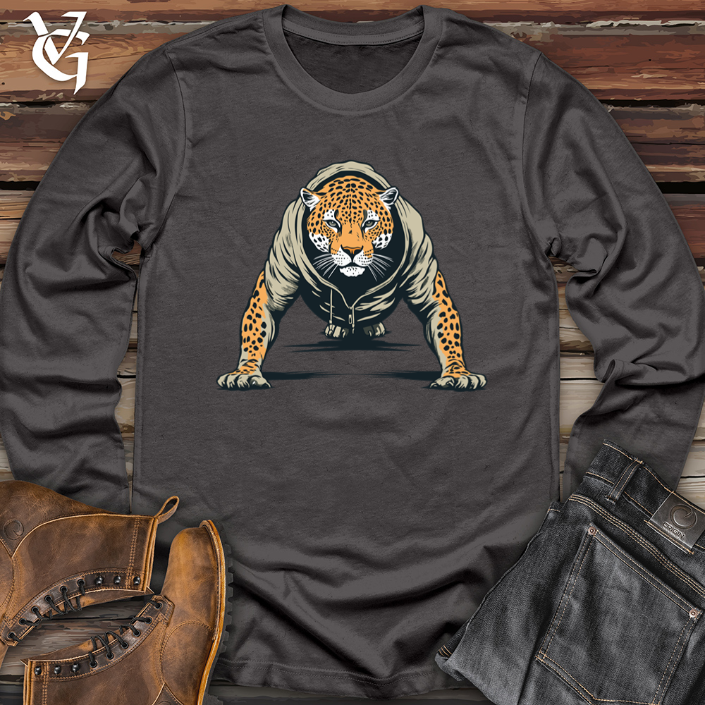 Retro Push Up Cheetah Softstyle Long Sleeve