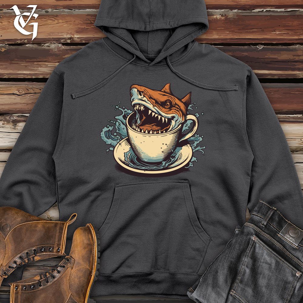 Barracuda Coffee Midweight Hooded Sweatshirt