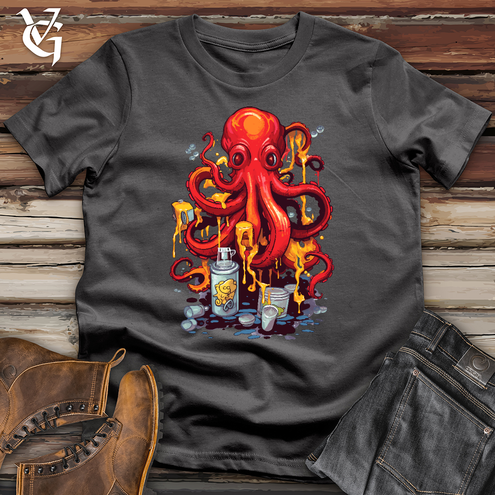 Octopus Graffiti Softstyle Tee