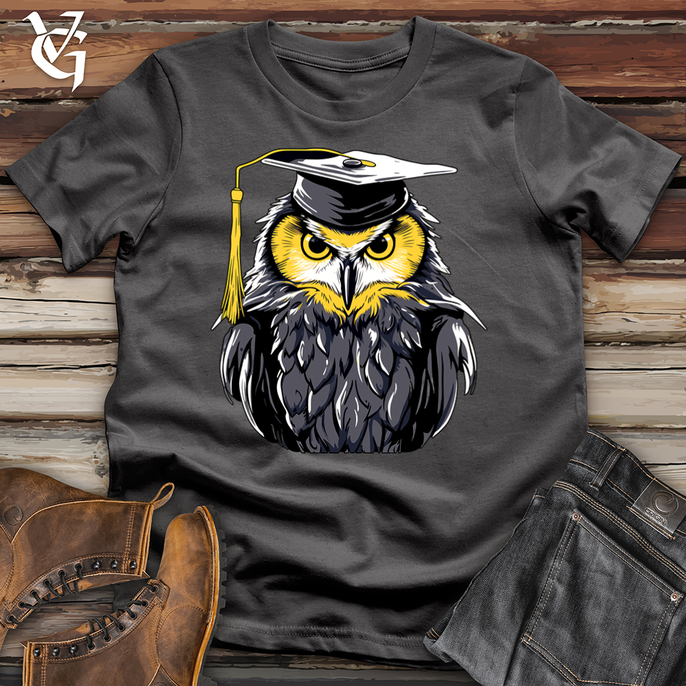 Valedictorian Owl Softstyle Tee