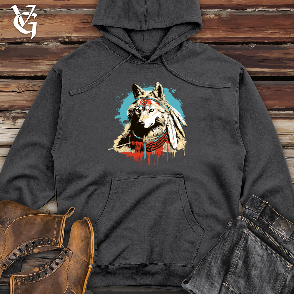 Inky Howl Midweight Hooded Sweatshirt