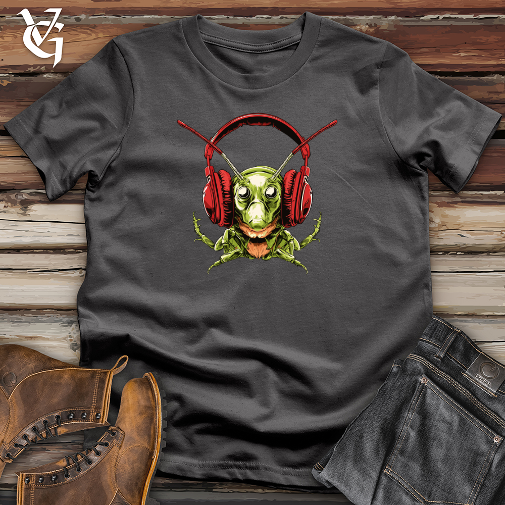 Grasshopper Groove Headphone Vibes Softstyle Tee