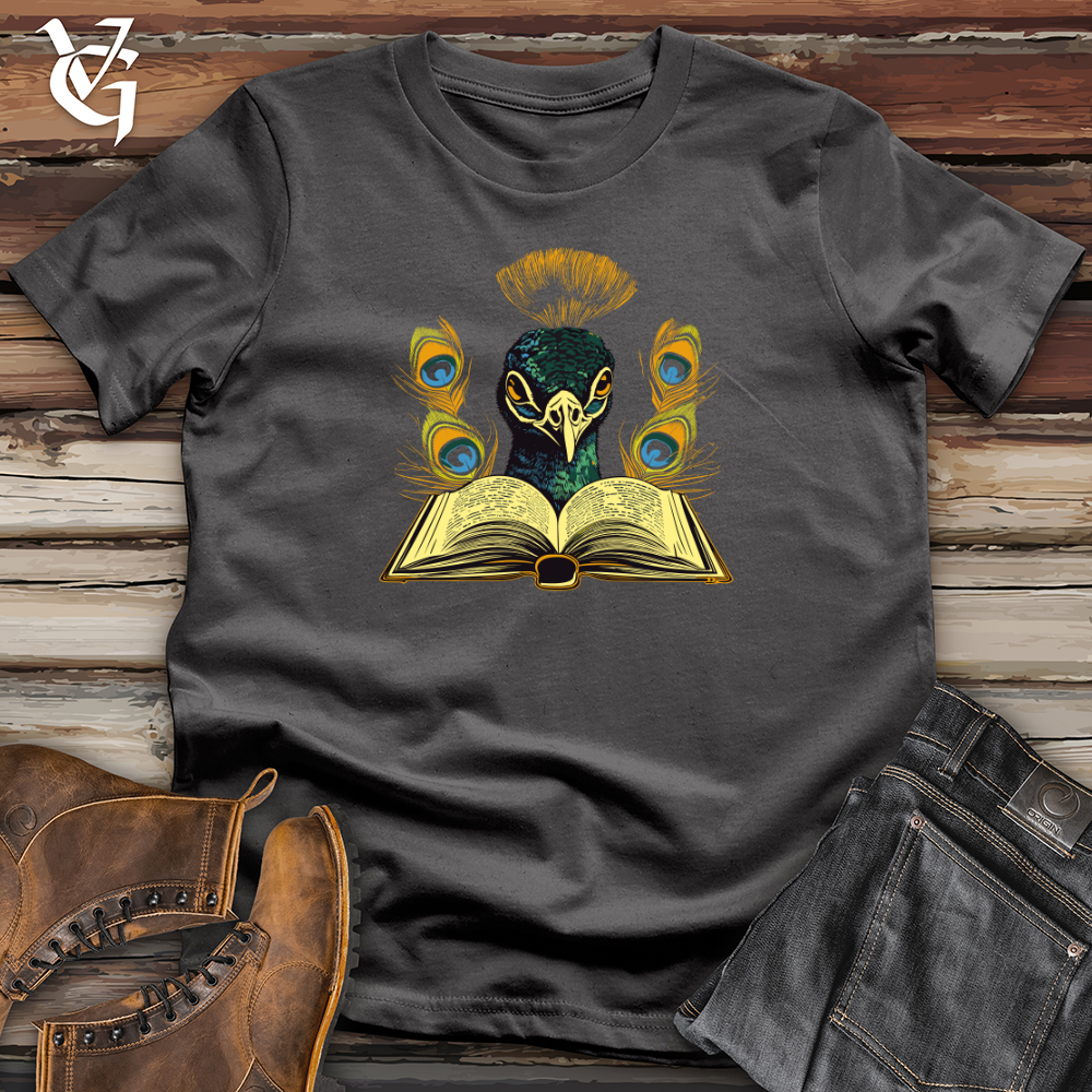Peacock Poet Softstyle Tee