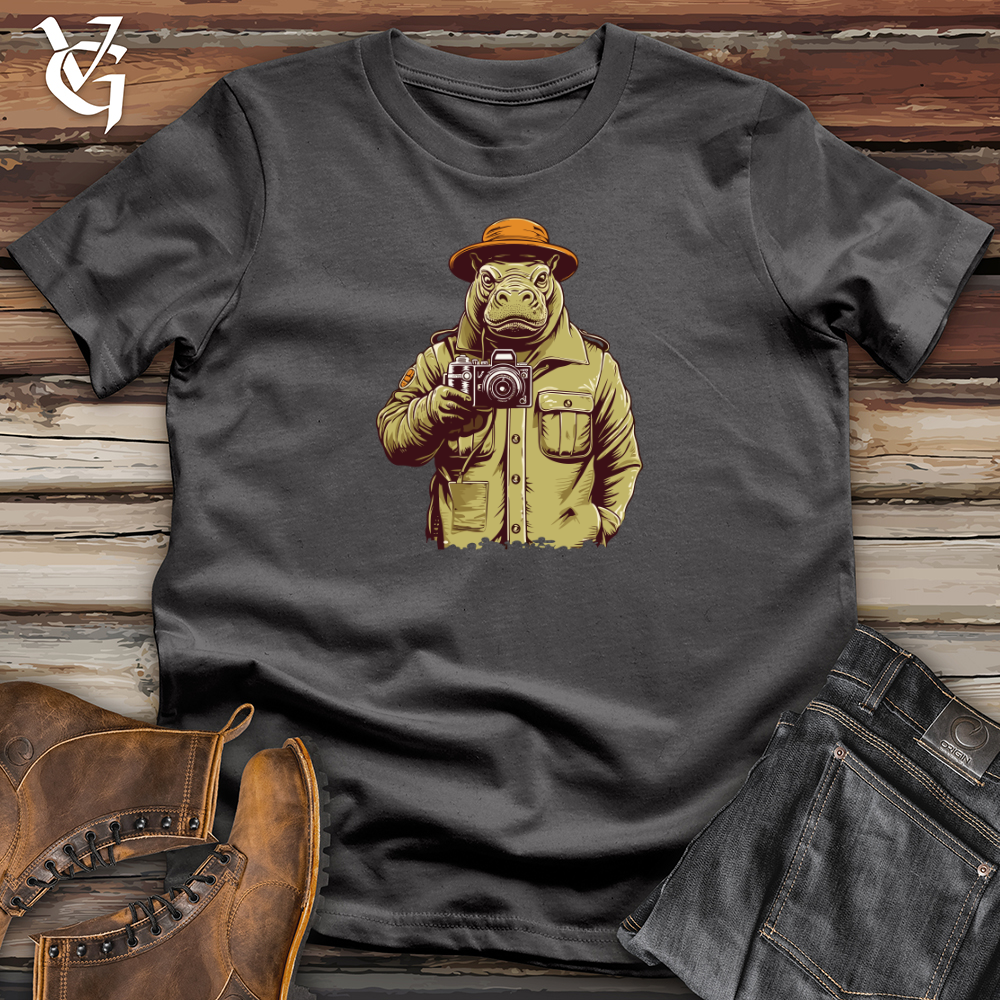 Hippo Safari Snaps Softstyle Tee