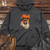 Orange Hair Hipster Chicken Midweight Hooded Sweatshirt