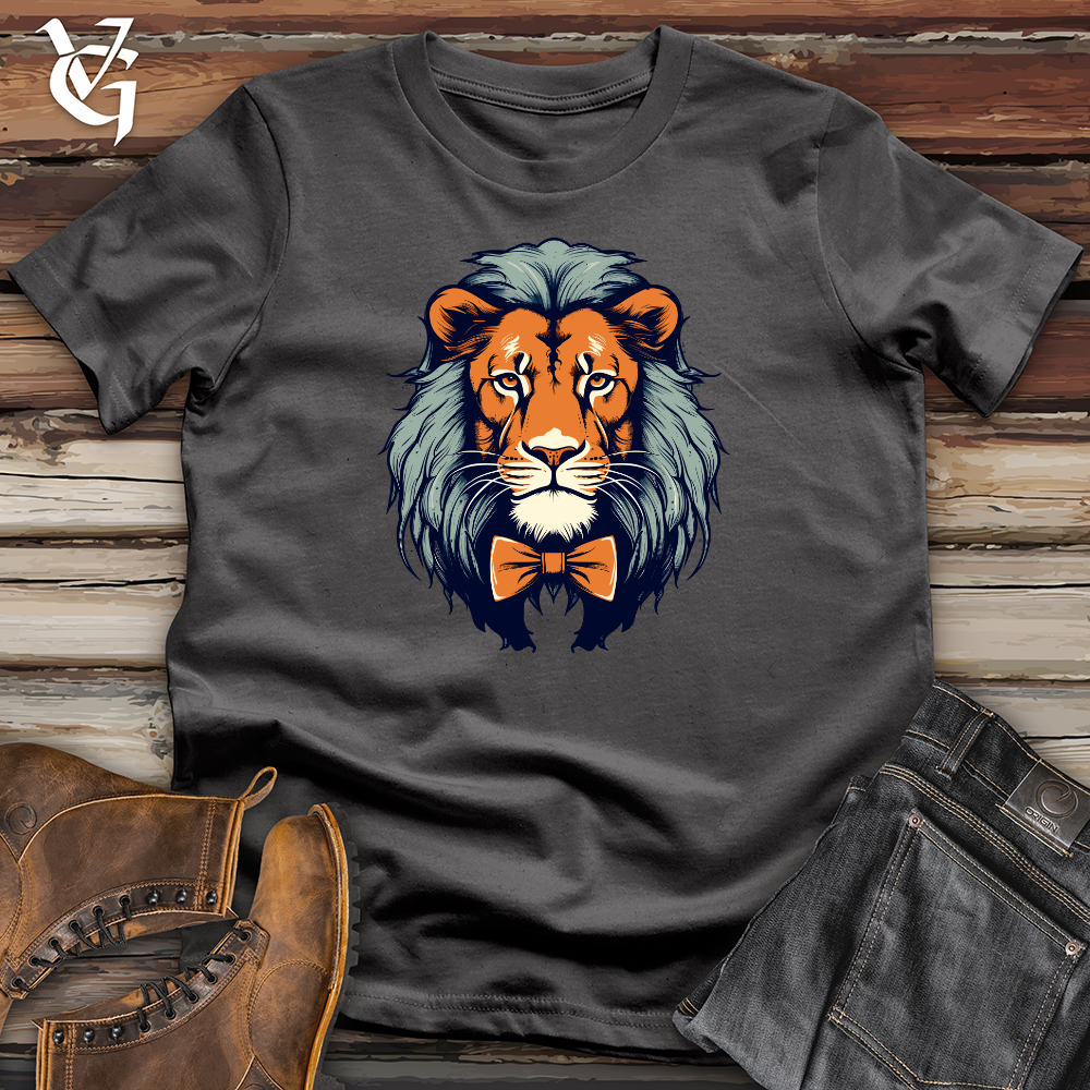 Retro Bow Tie Lion Softstyle Tee