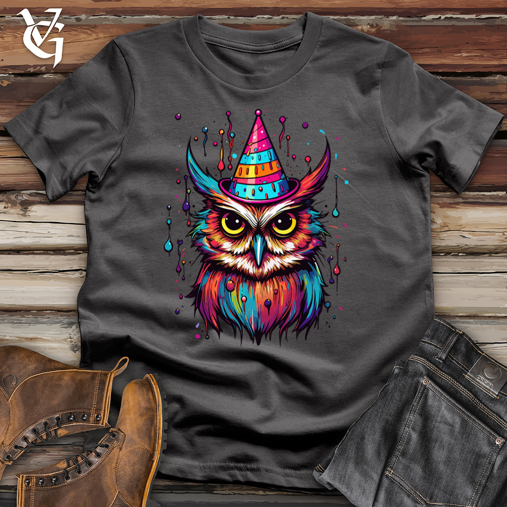 Birthday Party Owl Softstyle Tee