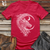 Celtic Dragon and Moon V-Neck