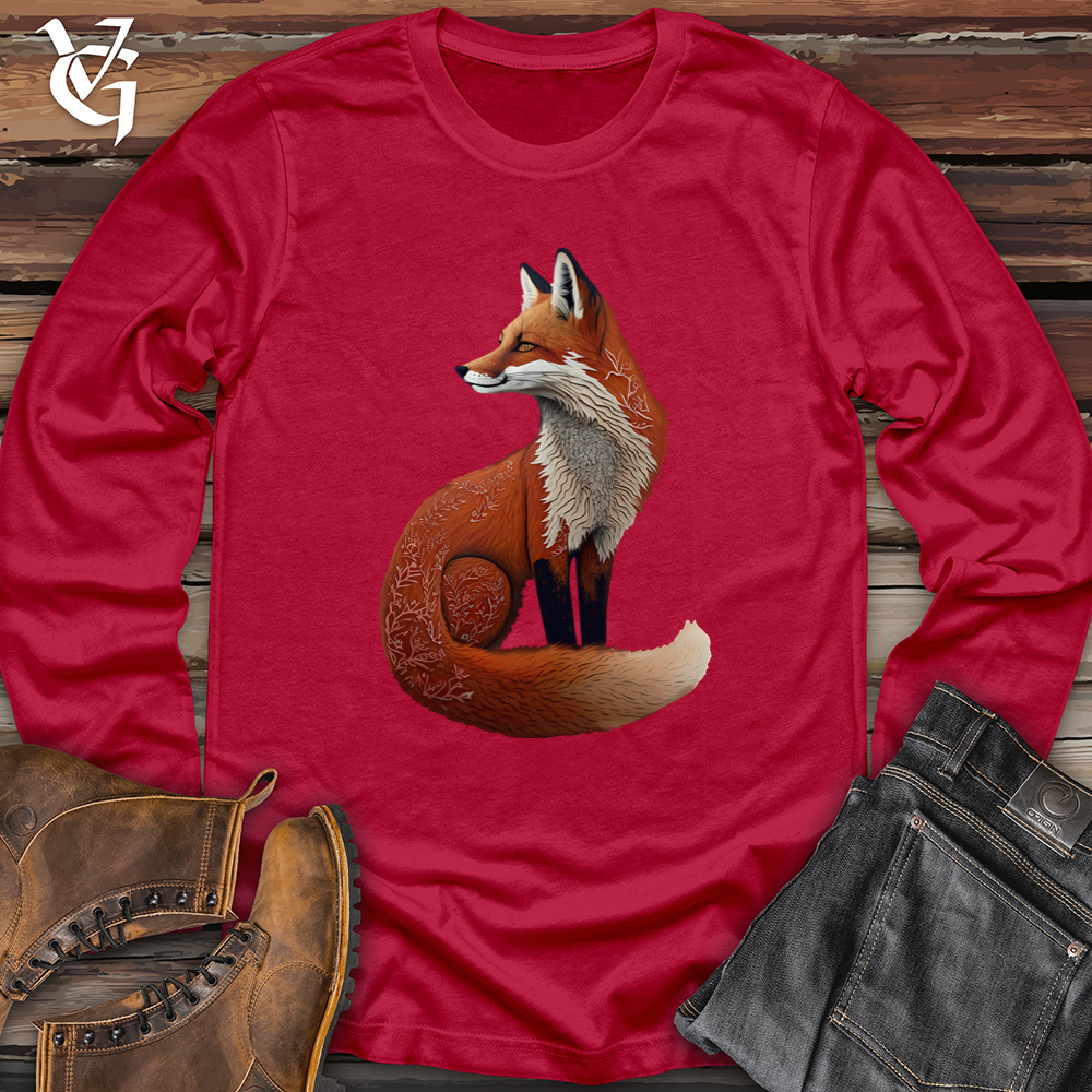 Forest Fox Softstyle Long Sleeve
