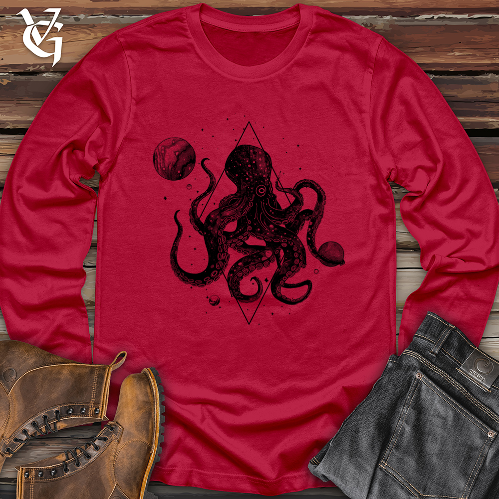 Cosmic Octopus Softstyle Long Sleeve