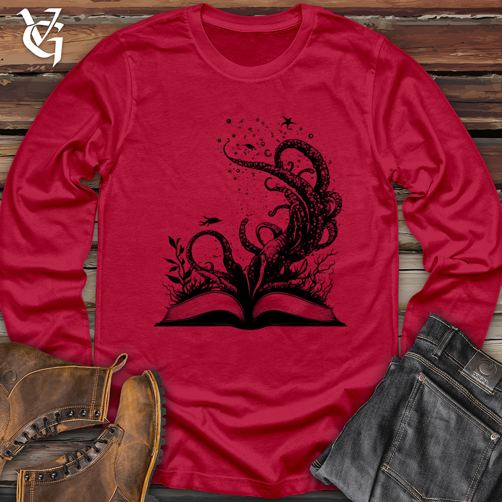 Octopus Book Softstyle Long Sleeve