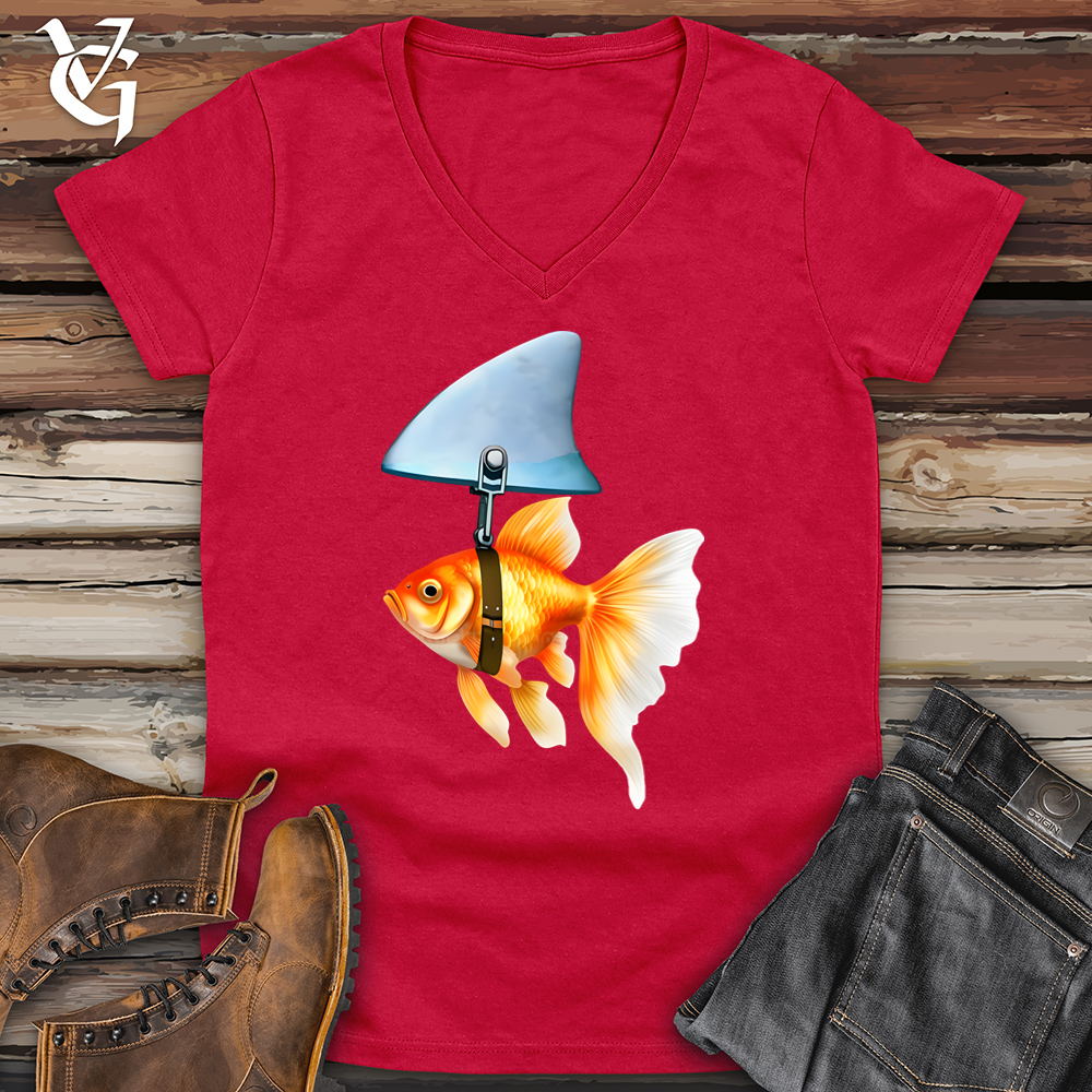 Goldfish Shark Fin Softstyle V-Neck