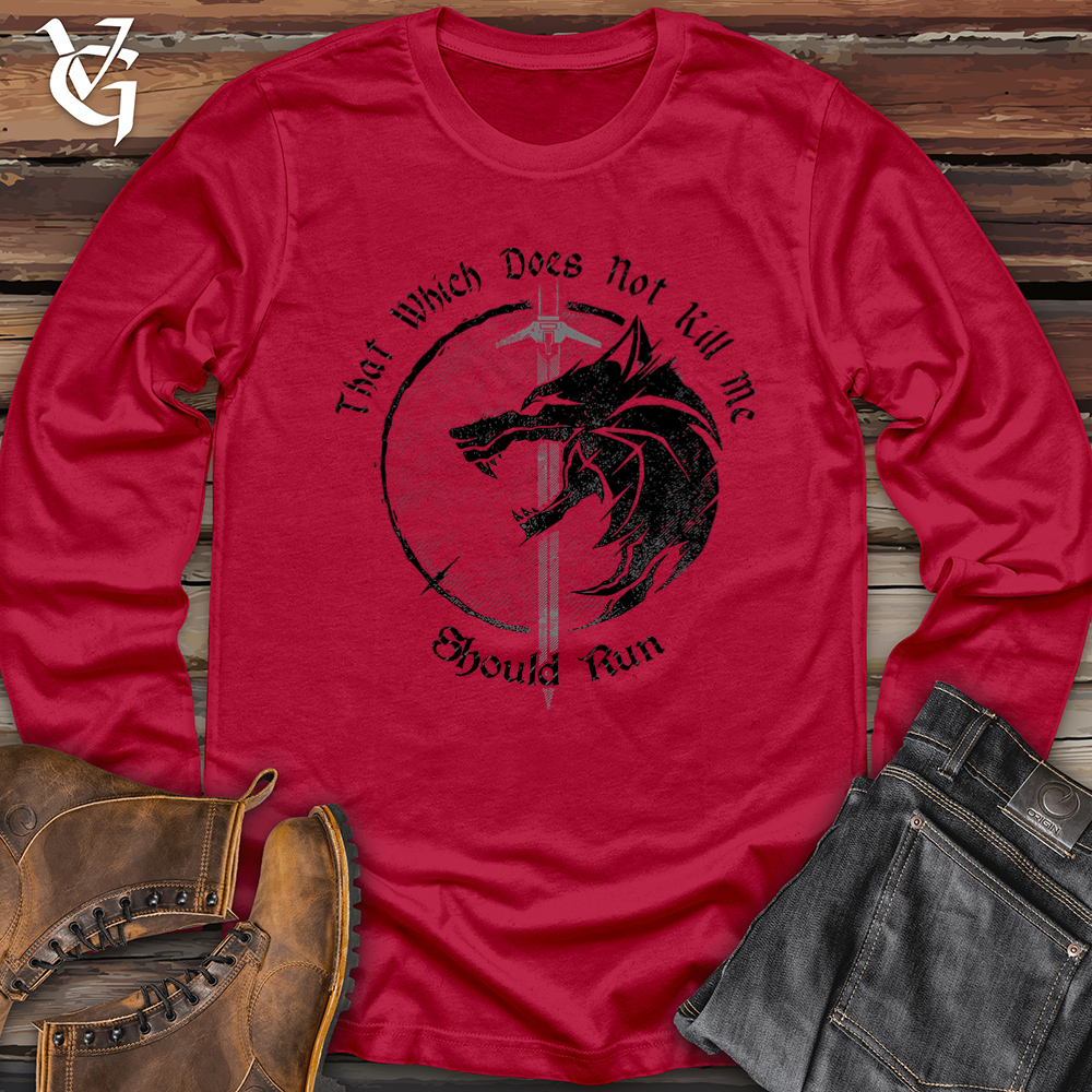 Should Run Wolf Softstyle Long Sleeve