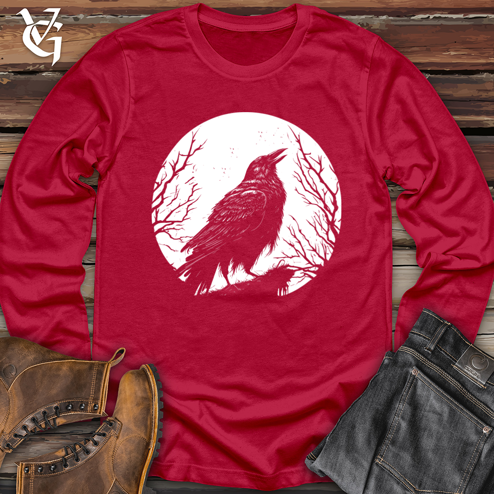 Moon Twinkle Raven Softstyle Long Sleeve