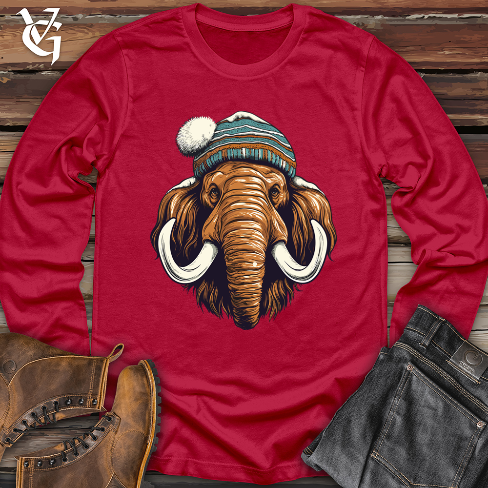 Wooly Mammoth Winter Beanie Style 01 Softstyle Long Sleeve