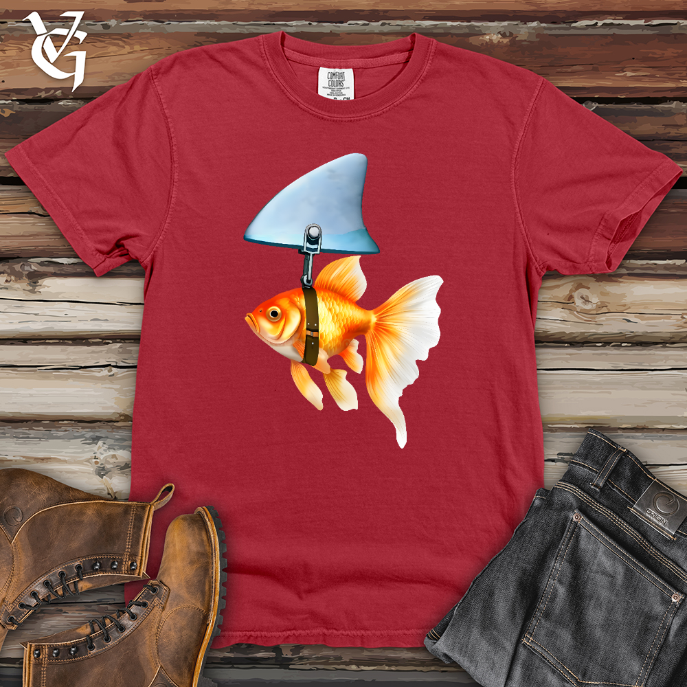 Goldfish Shark Fin Heavy Cotton Comfort Colors Tee