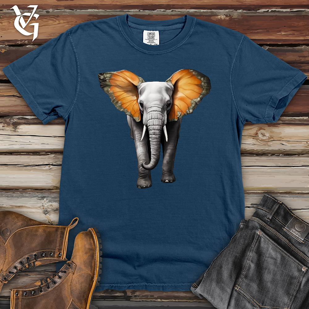Butterfly Elephant Heavy Cotton Comfort Colors Tee