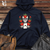 Enchanting Strawberry Sorcery Midweight Hooded Sweatshirt