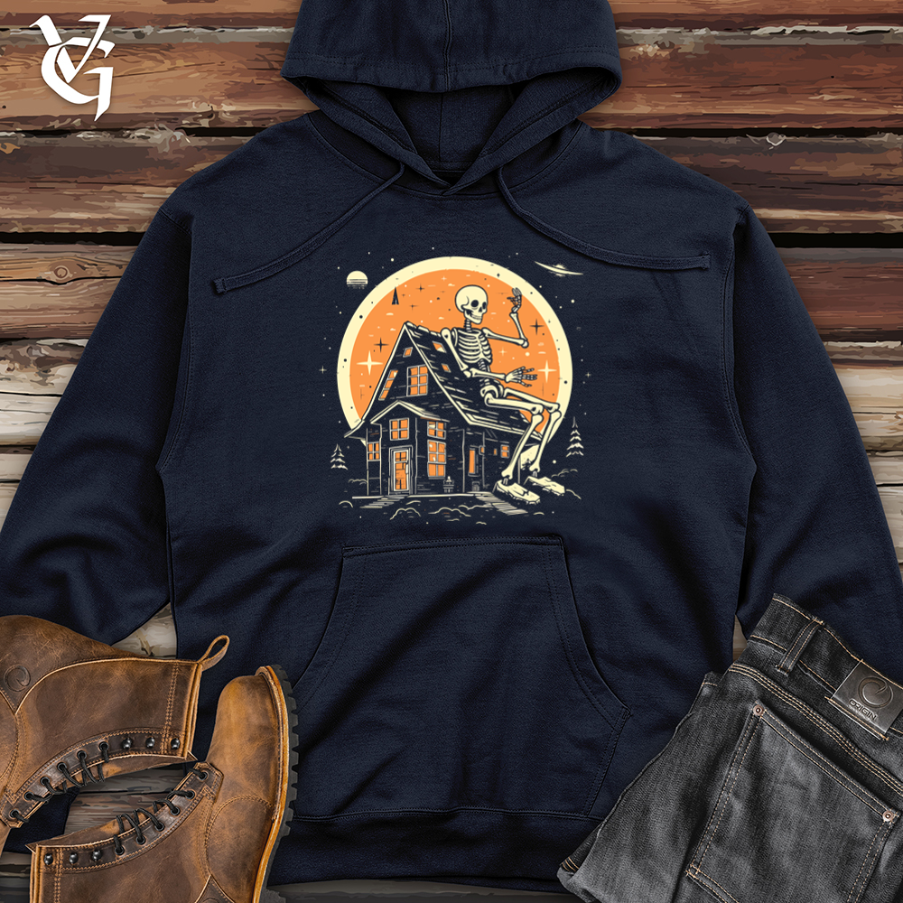 Cosmic Builder Skeleton Midweight Hooded Sweatshirt