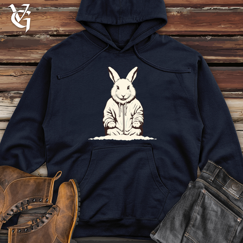 Retro Fluffy Hopper Midweight Hooded Sweatshirt