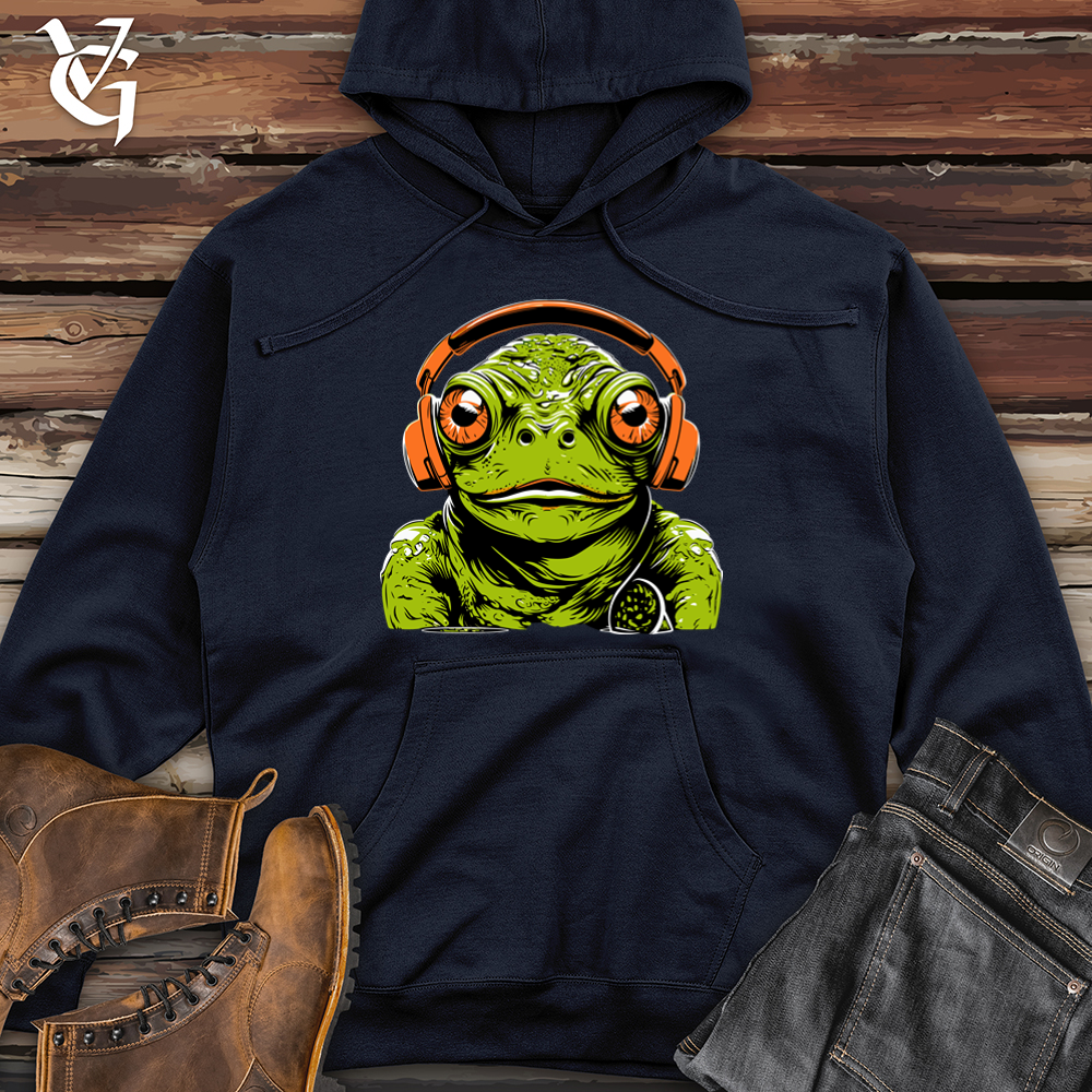 Frog Pond Groove Headphone Hops Midweight Hooded Sweatshirt