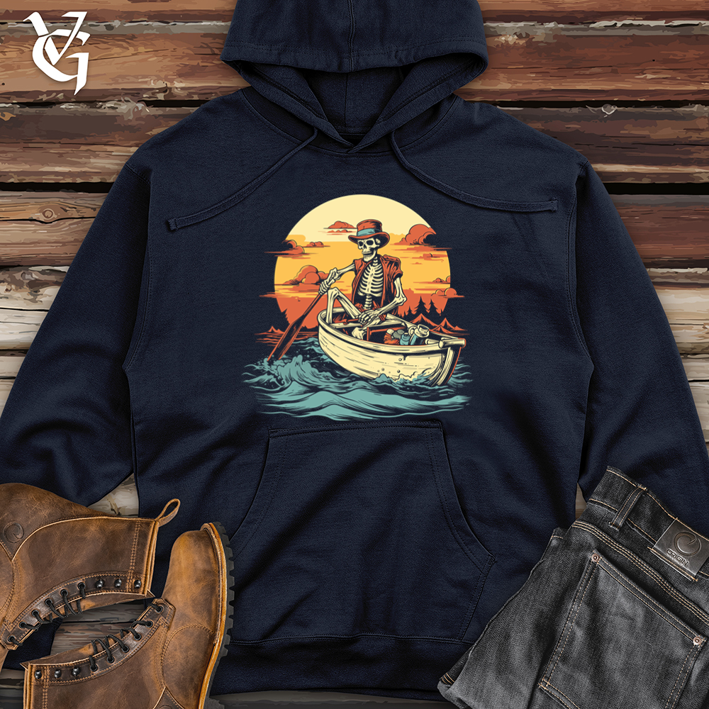 Retro Futurist Captain Midweight Hooded