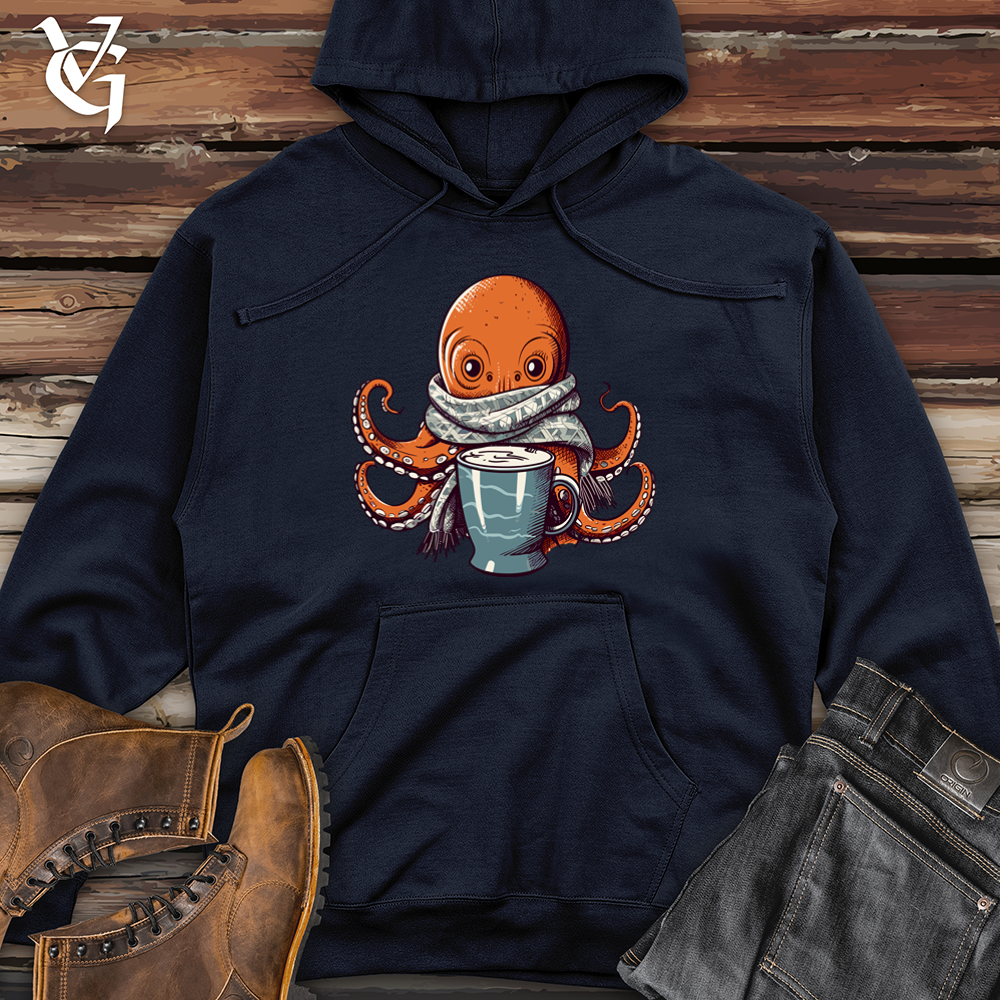 Retro OctoCafé Midweight Hooded Sweatshirt