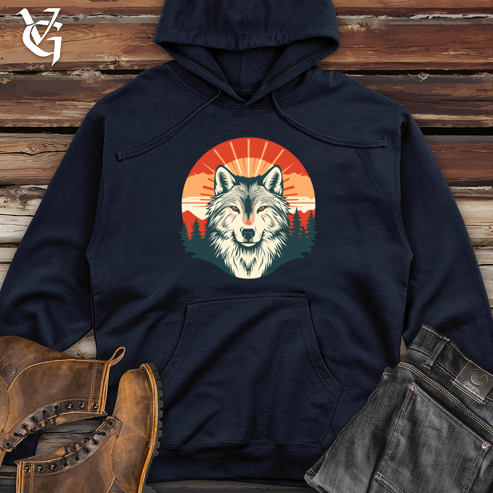 Luminous Wolf Luminary Midweight Hooded Sweatshirt