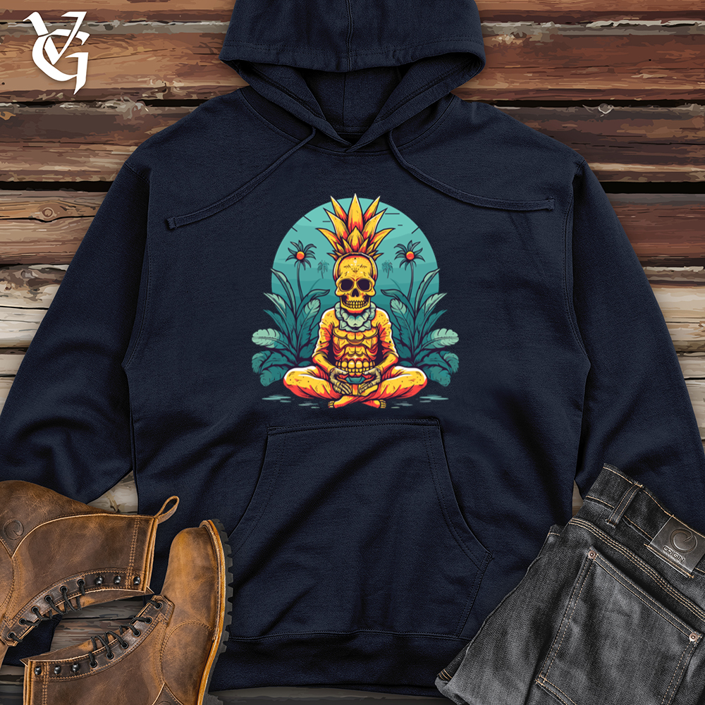 Pop Yoga Pineapple Midweight Hooded Sweatshirt