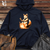 Vintage Fire Fox Midweight Hooded Sweatshirt