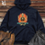 Retro Yoga Mastery Midweight Hooded Sweatshirt