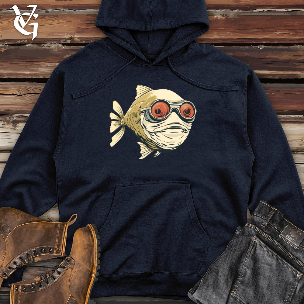 Skyborne Blobfish Pilot Midweight Hooded Sweatshirt