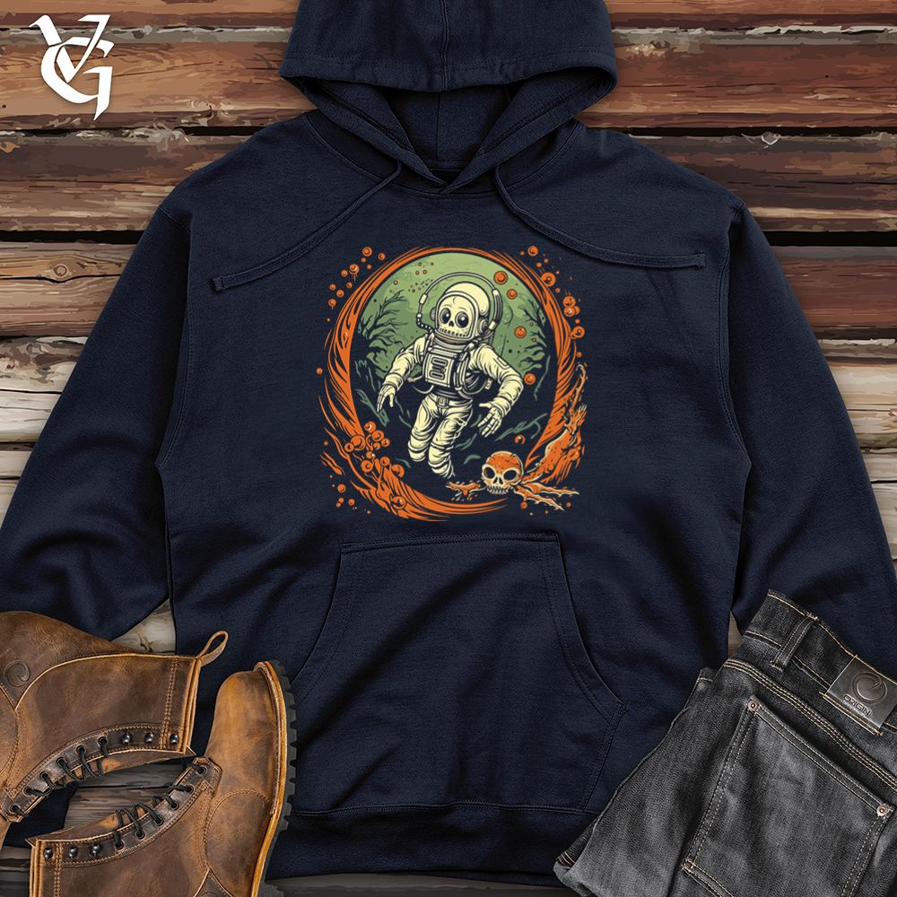 Galactic Diver Skeleton Midweight Hooded Sweatshirt