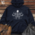 Cosmic Winged Octopus Navigator Midweight Hooded Sweatshirt