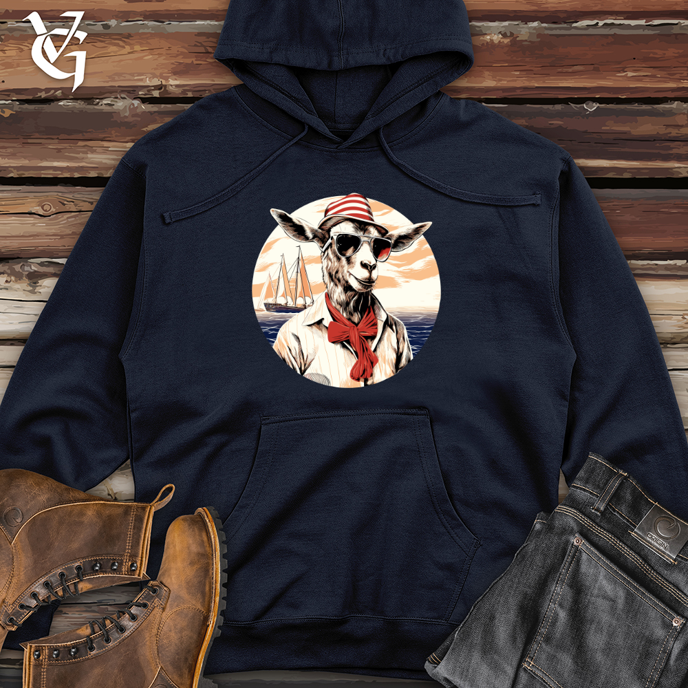 Captain Goat Adventure Midweight Hooded Sweatshirt