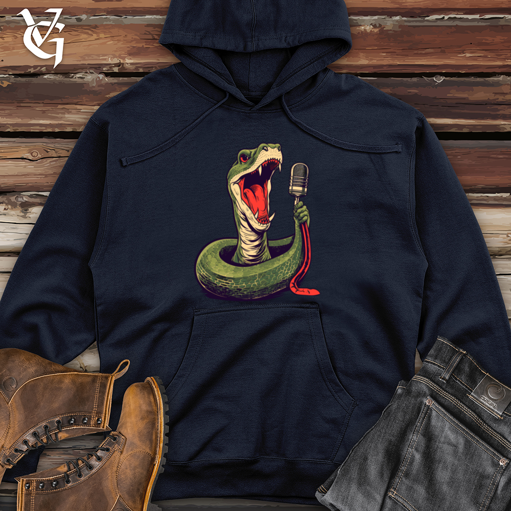 Venomous Chuckles Comedy Midweight Hooded Sweatshirt